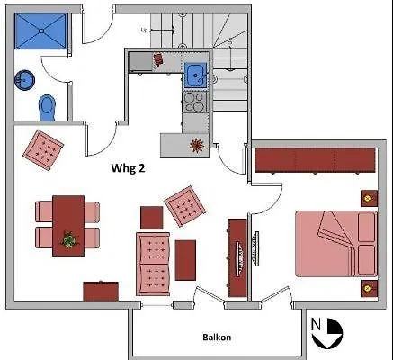 Appartement Dorfleben 2 Lejlighed Sankt Peter-Ording